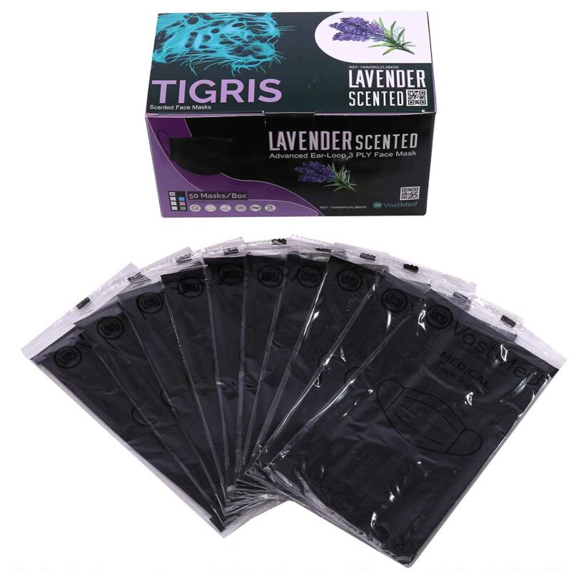tigris-lavender-scented-medical-grade-black-mask-individually-wrapped-vmellscmskbk50-8_1