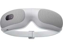 1PC FSA HSA Eligible Eye Massager with Heat by VASTMED | Heated Eye Mask with Bluetooth Music, Eye Massager for Migraine, Relax Reduce Eye Strain, Dry Eye, Improve Sleep