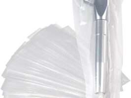Dental 2.5"x10" Air Water Syringe Sleeves with Precut Opening by Vastmed | Disposable Clear Plastic Protective Barrier