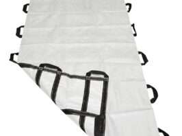 Portable Patient Transport Unit 40”x80” by VASTMED | Heavy-Duty Waterproof, Leak-Proof, Non-Woven Fabric | 14 Reinforced Handles | Holds Up to 1000 lbs. | Secure & Comfortable