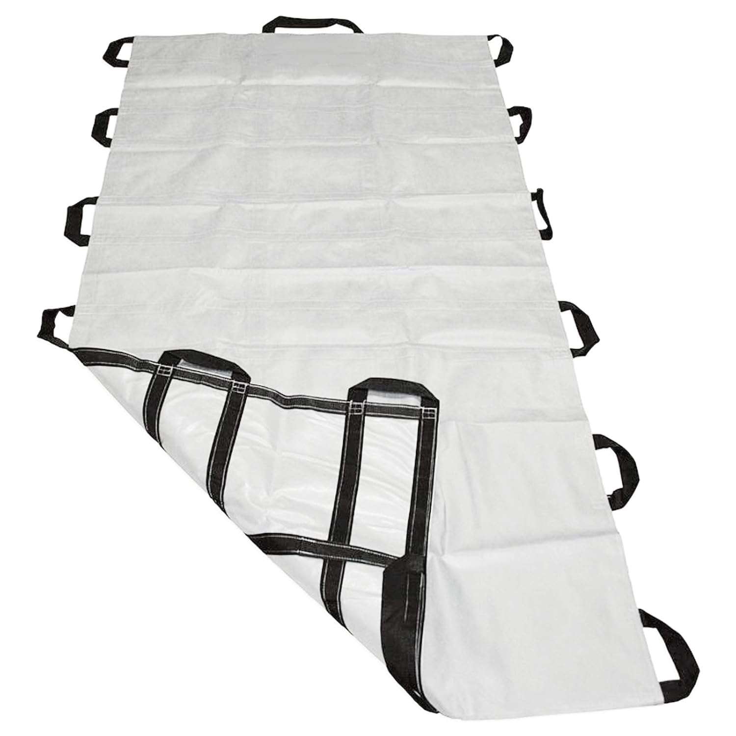 Portable Patient Transport Unit 40”x80” by VASTMED | Heavy-Duty Waterproof, Leak-Proof, Non-Woven Fabric | 14 Reinforced Handles | Holds Up to 1000 lbs. | Secure & Comfortable