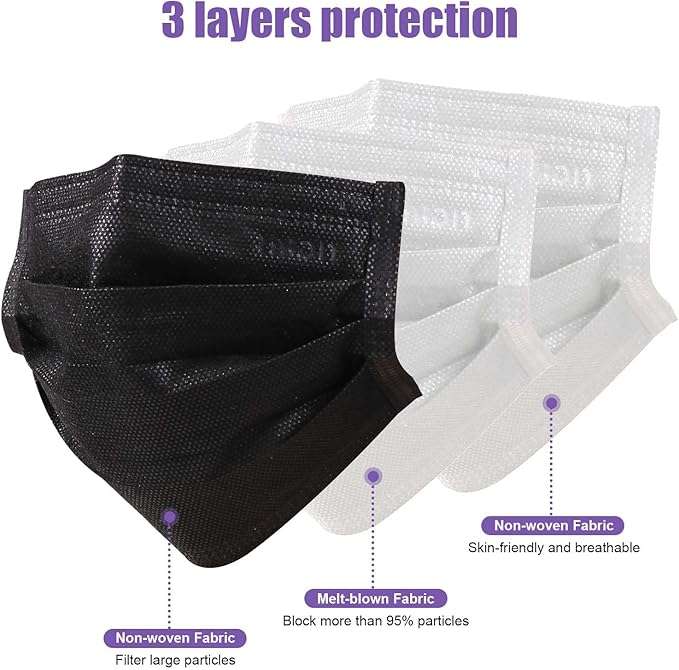 Advanced Tigris Level 3 Lightly Lavender Scented Face Mask 4.0G 3Ply Breathable Individually Wrapped Indoor Outdoor Use - Image 4