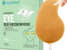VASTMED Pairs Eye Protection Patch A-Type Soft Disposable Eye Pads for Eye Care, Vision Therapy, Recovery & Clinical Use – Gentle Adhesion for Sensitive Skin – for Adults & Kids
