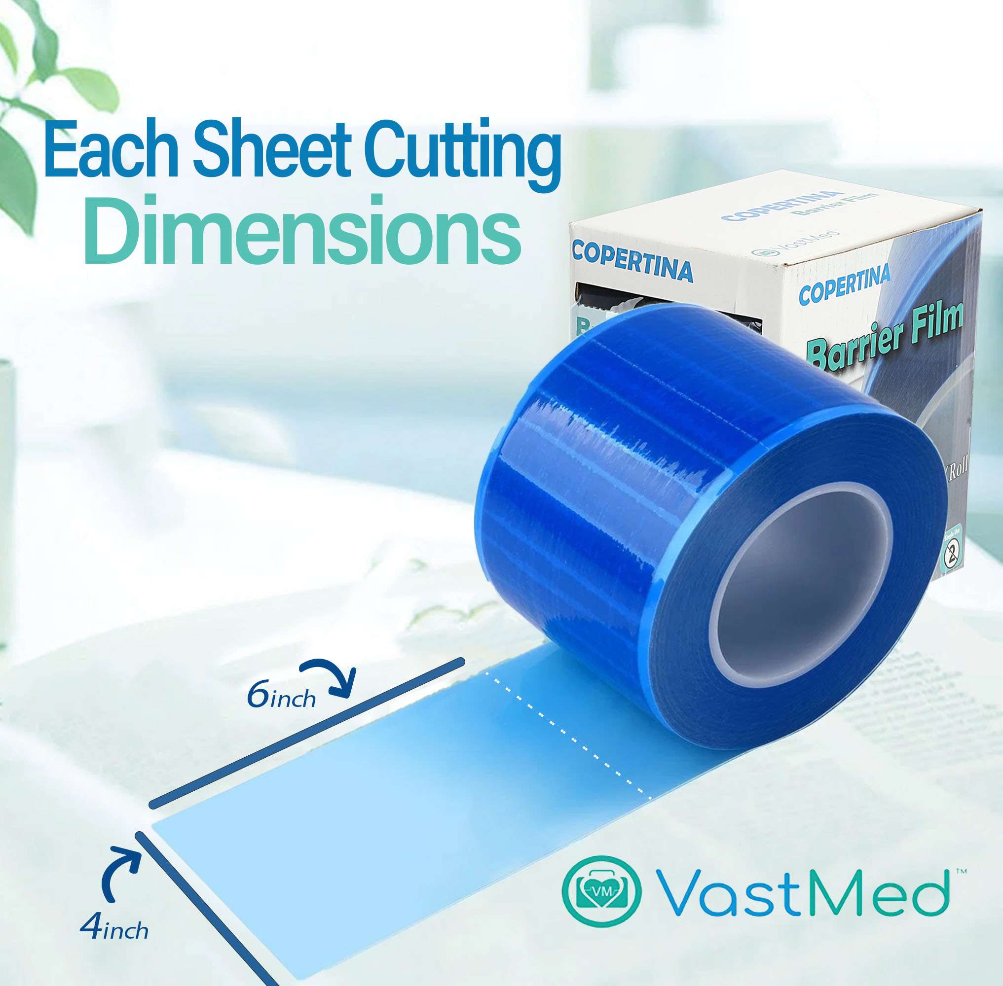 Dental Barrier Film by Vastmed | Tattoo Barrier Film Roll Barrier Tape for Dental Medical Tattoo - Image 6