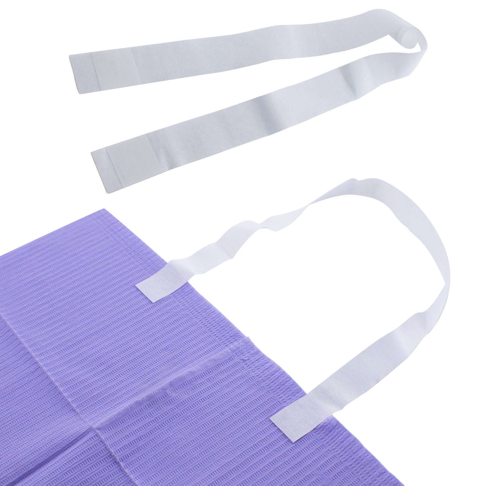 Dental Grade Scudo 7.2g 3Ply Dental Bibs by VASTMED | Soft & Waterproof Disposable Bib Sheet for Patients 13" x 18" | Dentist Tray Cover and Nail Table Cover Supplies