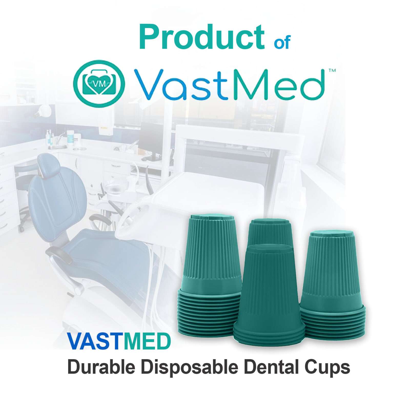 VASTMED Disposable 5 oz Plastic Cups | Disposable Drinking Cups Multi Color | Double-Coated for Durability Embossed Grip Cups for Office Medical & Event Use - Image 7