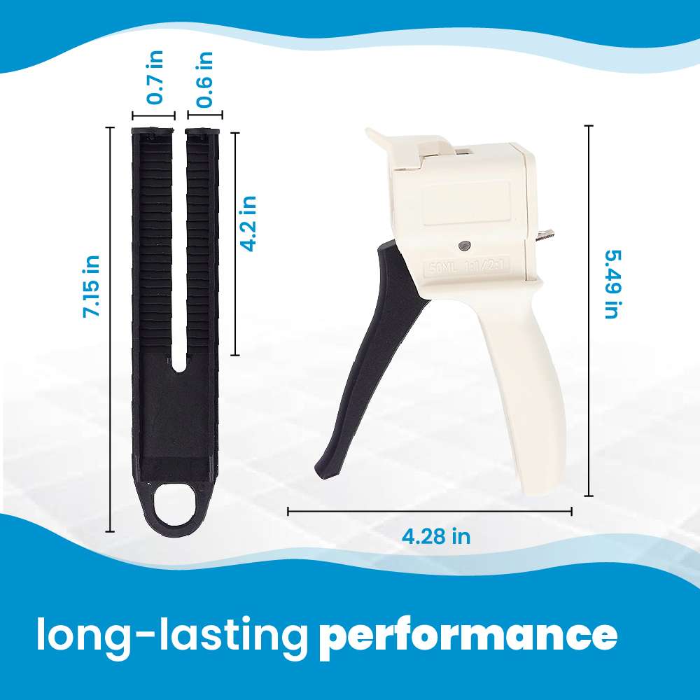 Dispensing Gun Kit 1:1/2:1 AB by Vastmed | Impression Mixing Cartridge Dispensing Gun - Image 5