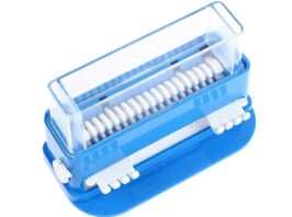 Dental Grade Micro Applicator Tip Brush Dispenser with 4 containers by VASTMED | Dental Micro Brush Holder Organizer