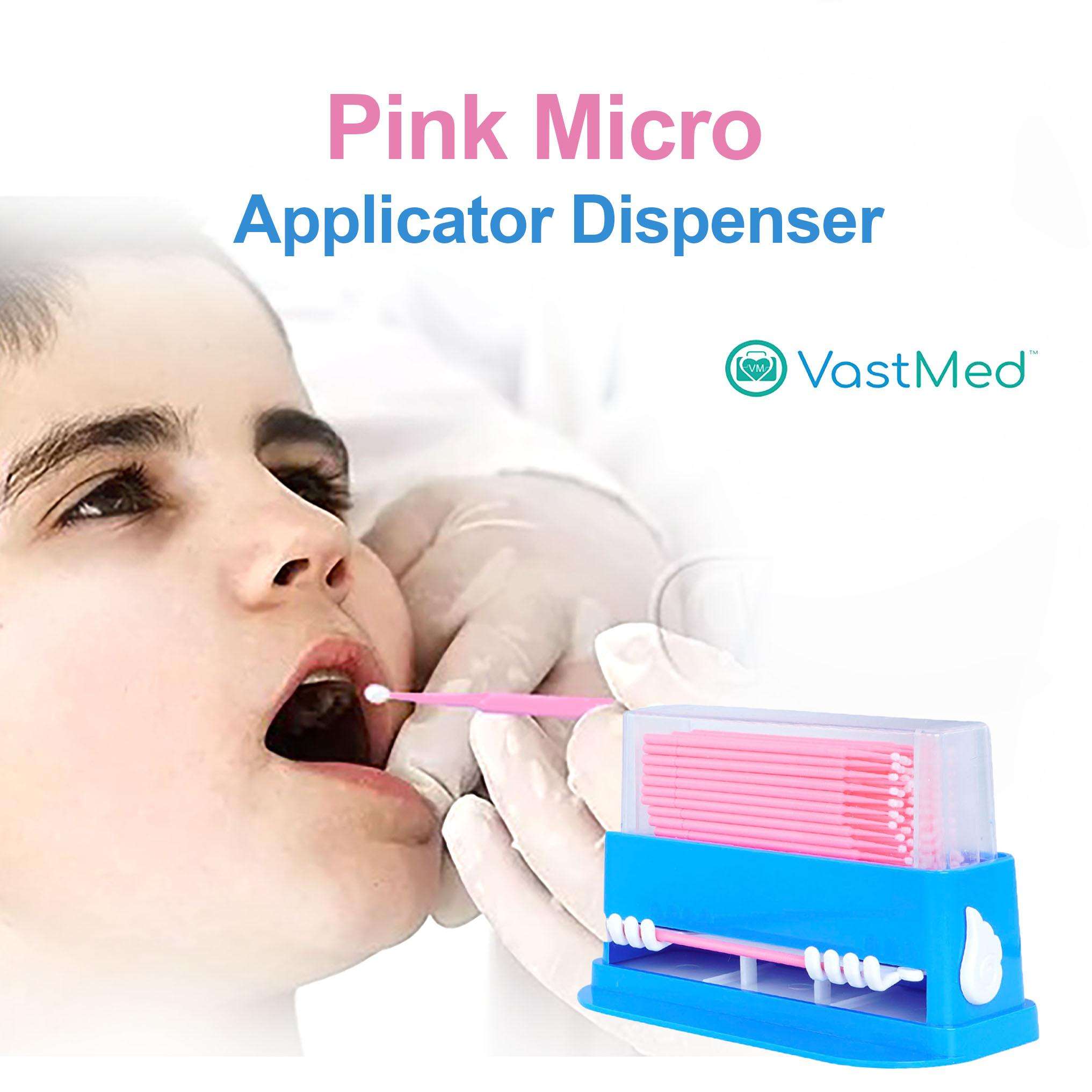 Dental Grade Micro Applicator Tip Brush Dispenser with 4 containers by VASTMED | Dental Micro Brush Holder Organizer - Image 4