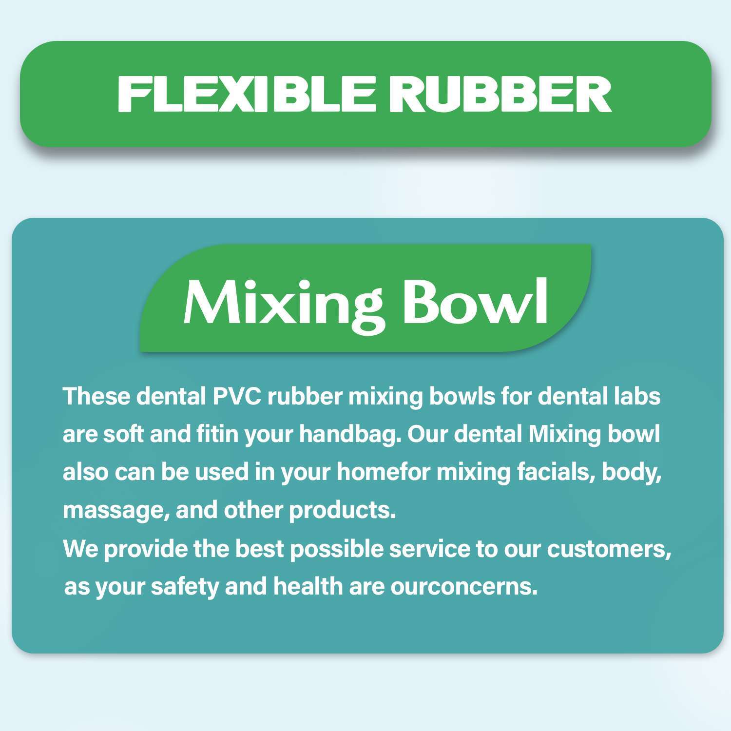 Dental Mixing Bowl by Vastmed | Flexible Durable Silicone Mixing Bowl for Alginate Plaster Materials - Image 6