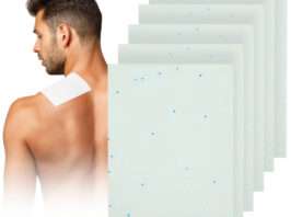 VASTMED Pain Relief Gel Patch Cooling Pain Patch for Back, Neck, Shoulder, Knee & Muscle – Long-Lasting, Mess-Free Support – Fast Relief from Minor Aches, Soreness & Joint Discomfort