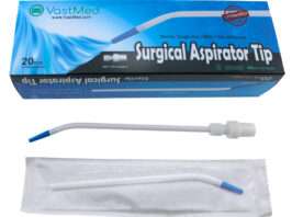 Dental Sterile Surgical Aspirator Tips with Adapter by Vastmed | Disposable Suction Tips
