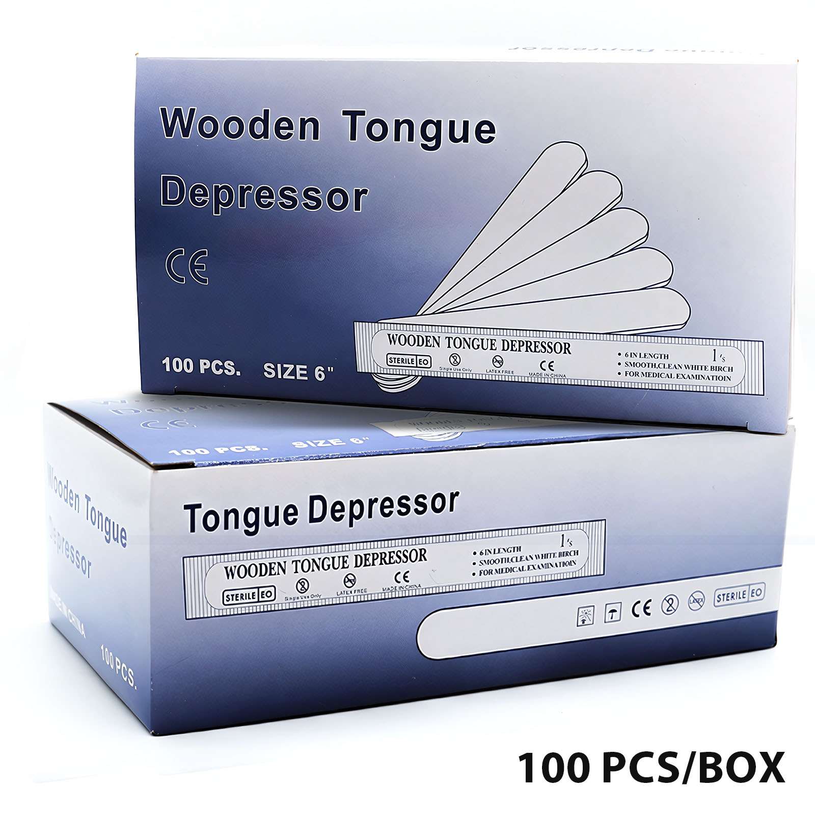 Tongue Depressors Sterile by Vastmed | Medical Tongue Depressors Individually Wrapped for Dental Medical Examination - Image 7